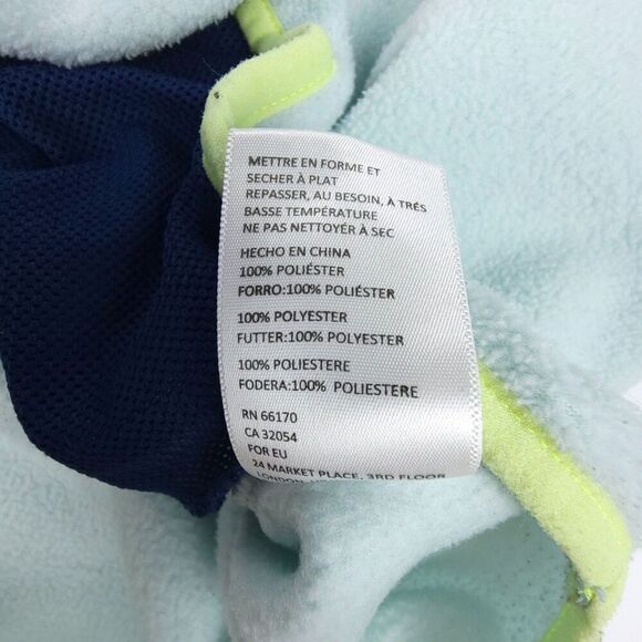 URBAN OUTFITTERS Vintage 90s Fleece Neon 1/2 Zip Sweater Jacket Small Gorpcore - Picture 8 of 9